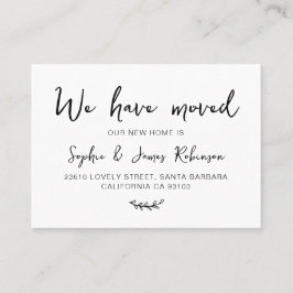 We hebben de Kaart Nieuw startpunt voor minimaal v Visitekaartje