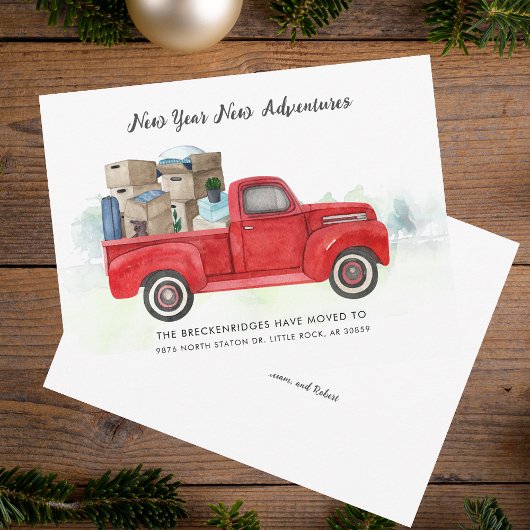 We hebben de Kaart Nieuwe adreswijziging Aankondig