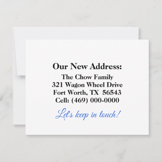 We hebben de Kaart van de Aankondiging verplaatst (Achterkant)