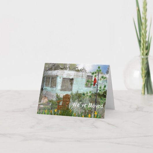 We hebben de Kaart van het nieuwe adres verplaatst (Voorkant)