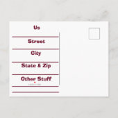 We hebben de Kaart verplaatst (Achterkant)