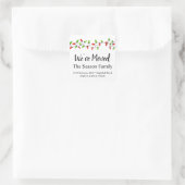 We hebben de kerstboomlampjes van de Envelope verh Vierkante Sticker (Tas)