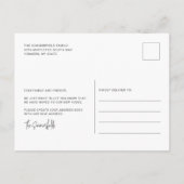 We hebben de kerstboompalm van de kerstboompalmen  feestdagenkaart (Achterkant)