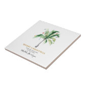 We hebben de kerstboompalm van de kerstboompalmen  tegeltje (Zijkant)