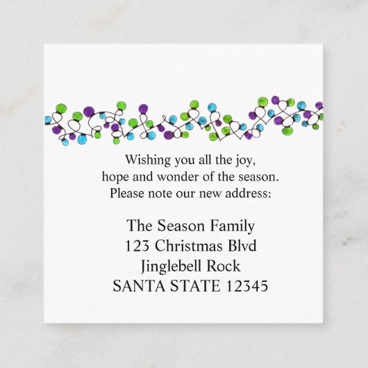 We hebben de kerstboomverlichting beweegt informatiekaartje (Achterkant)