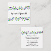 We hebben de kerstboomverlichting beweegt informatiekaartje (Voorkant / Achterkant)