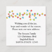 We hebben de kerstboomverlichting beweegt informatiekaartje (Achterkant)