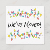 We hebben de kerstboomverlichting beweegt informatiekaartje (Voorkant)