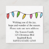 We hebben de kerstboomverlichting verhuisd informatiekaartje (Achterkant)