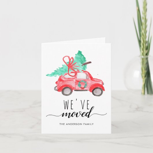 We hebben de kerstvakantie van Red Holiday verplaa Aankondiging (Voorkant)