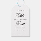 We hebben de knoop doorgehakt, dus neem een korte  cadeaulabel (Voorkant)