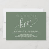 We hebben de knoop doorgehakt, een weddenschap uit kaart (Voorkant)