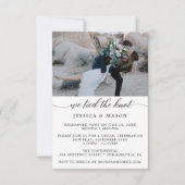 We hebben de knoop doorgehakt. kaart (Voorkant)