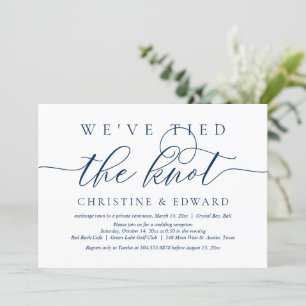 We Hebben De Knoop Doorgehakt, Trouwen Elopement,  Kaart