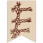 WE HEBBEN DE KNOOP DOORGEHAKT VLAGGETJES (Tweede vlag)