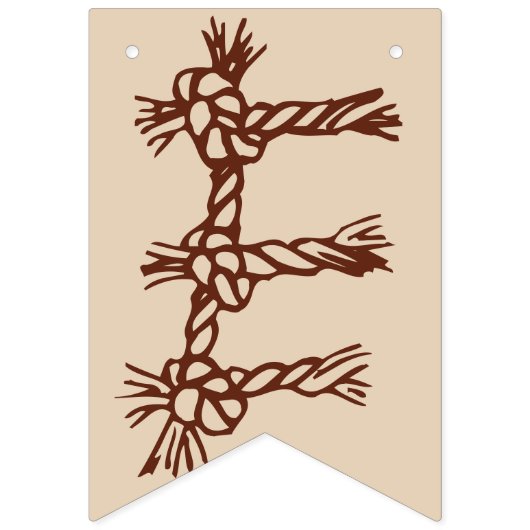 WE HEBBEN DE KNOOP DOORGEHAKT VLAGGETJES (Tweede vlag)