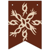 WE HEBBEN DE KNOOP DOORGEHAKT VLAGGETJES (Derde vlag)