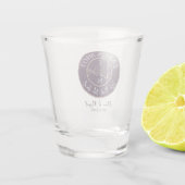 We hebben de knoop van de knoop vastgebonden shot glas (Achterkant)