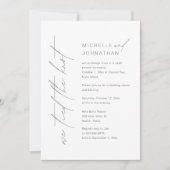 We hebben de knoop vastgebonden, de weddenschap... kaart (Voorkant)