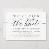 We hebben de knoop vastgehakt, een weddenschap uit kaart (Voorkant)