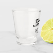 We hebben de knoop vastgehakt. Wedding Shot Glass Glas (Links)