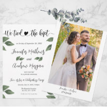 We hebben de knoop vastgemaakt | Foto Huwelijksrec