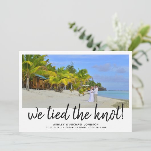 We hebben de Knot getild | 4 Aankondiging van het (Staand voorkant)