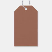 We hebben de 'Knot Wedding Favor' verboden Cadeaulabel (Achterkant)