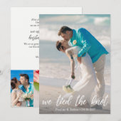 We hebben de koninklijke aankondiging van de Knot  (Voorkant / Achterkant)