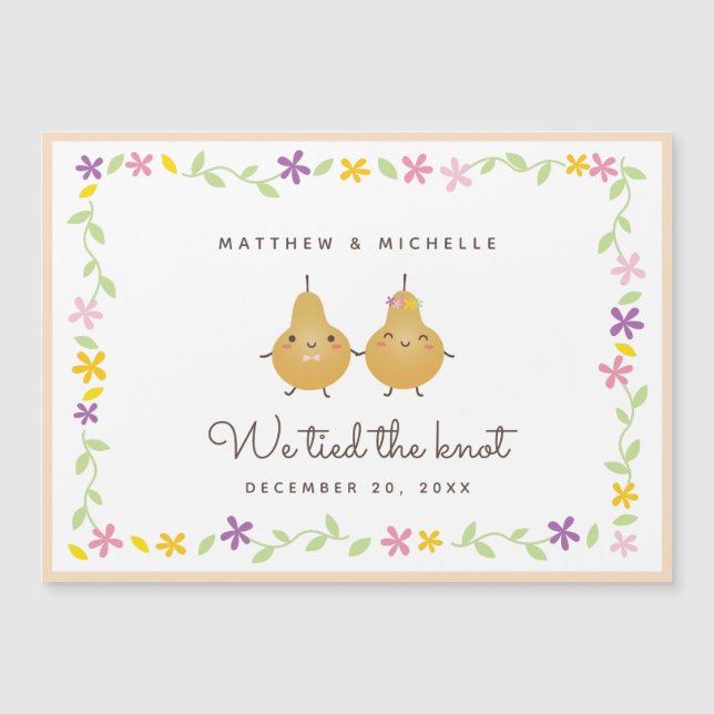 We hebben de koninklijke kondiging van het huwelij (Voorkant)