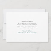 We hebben de kustpalm nieuwjaar verplaatst aankondiging (Achterkant)