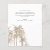 We hebben de kustpalmbomen verplaatst. (Achterkant)