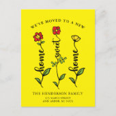 We hebben de mededeling 'Home Sweet Home Moving' v Briefkaart (Voorkant)