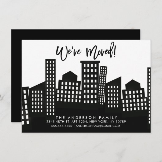 We hebben de mededeling van de Beweging van de Sta Aankondiging (Voorkant / Achterkant)