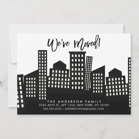 We hebben de mededeling van de Beweging van de Sta Aankondiging (Voorkant)