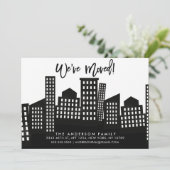 We hebben de mededeling van de Beweging van de Sta Aankondiging (Staand voorkant)