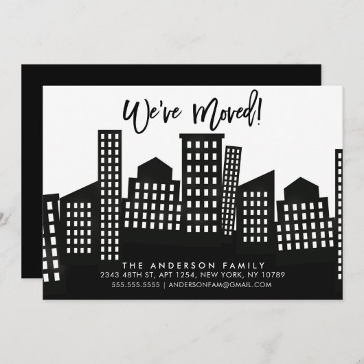 We hebben de mededeling van de Beweging van de Sta Aankondiging (Voorkant / Achterkant)