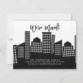 We hebben de mededeling van de Beweging van de Sta Aankondiging (Voorkant)