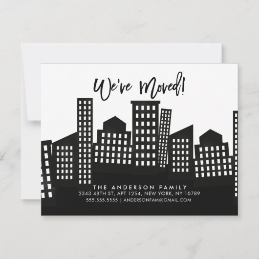 We hebben de mededeling van de Beweging van de Sta Aankondiging (Voorkant)