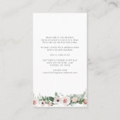 We hebben de mededeling van Floral New Address Mov Visitekaartje (Achterkant)