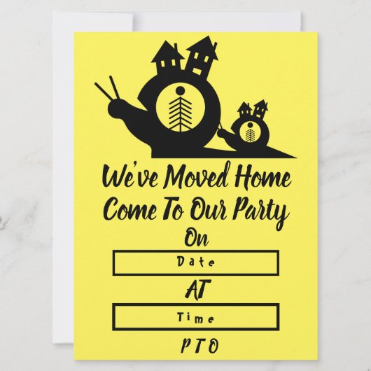 We hebben de mededeling van Slakkerij Moving Home  Aankondiging (Voorkant)