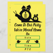 We hebben de mededeling van Slakkerij Moving Home  Aankondiging (Voorkant / Achterkant)