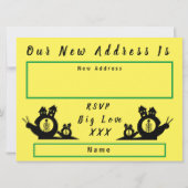 We hebben de mededeling van Slakkerij Moving Home  Aankondiging (Achterkant)