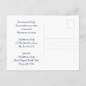 We hebben de middeleeuwse monogram bewegende aanko aankondigingskaart (Achterkant)