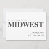 We hebben de Midwest New Home Modern aankondiging  (Voorkant)