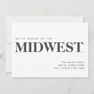 We hebben de Midwest New Home Modern aankondiging 