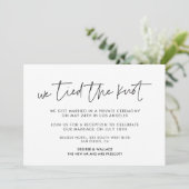 We hebben de minimalistische aankondiging van de k (Staand voorkant)