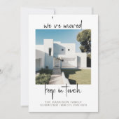 We hebben de Modern Foto Moving Announcement verpl Aankondiging (Voorkant)