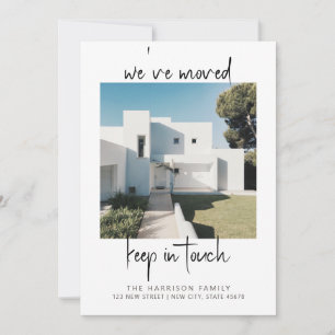 We hebben de Modern Foto Moving Announcement verpl Aankondiging