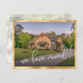 We hebben de moderne aankondiging van Fotobeweging Briefkaart (Voorkant / Achterkant)